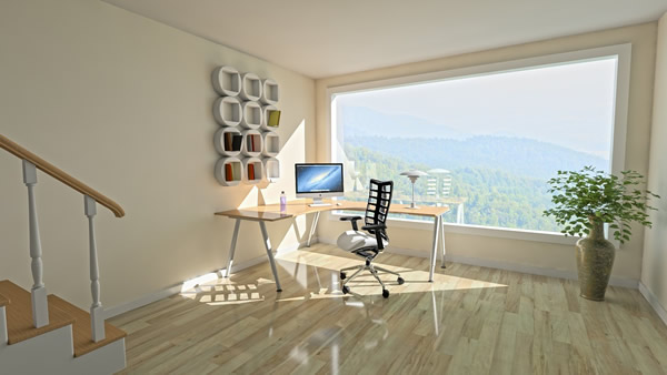You can create different patterns with engineered wood flooring Office
