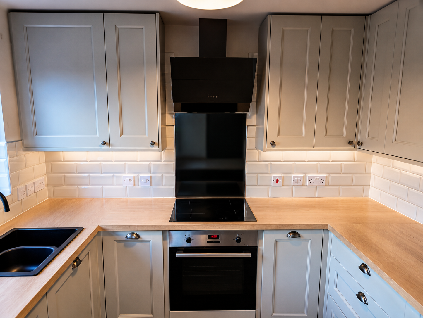 Kitchen tiling project in Sheffield